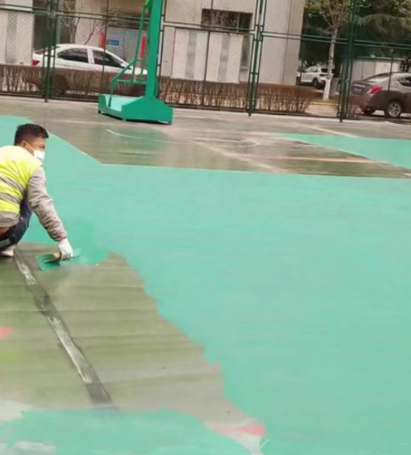 湘潭球场地面翻新
